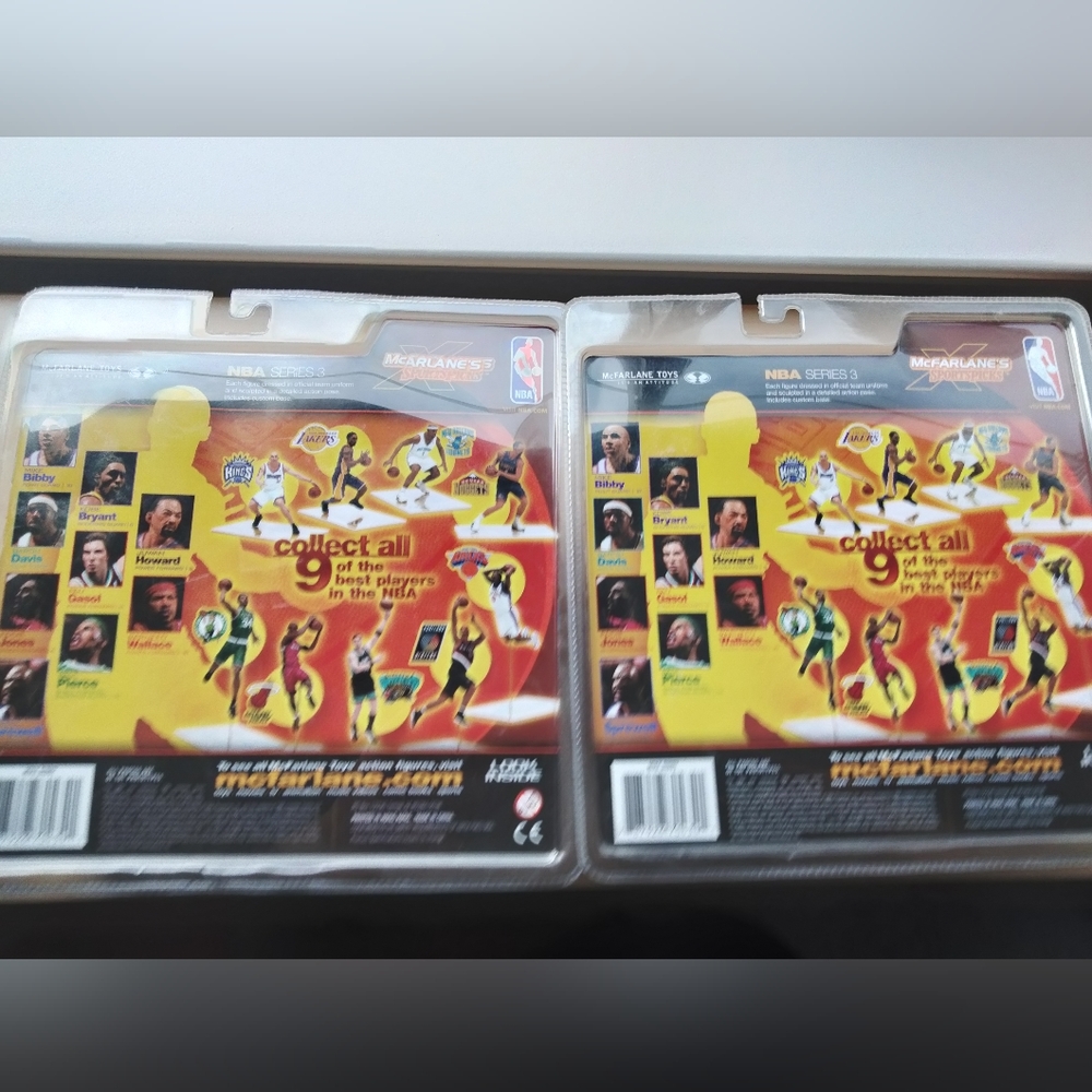 Mike Bibby Sacramento Kings McFarlane NBA Basketball Action Figure lot - Picture 2 of 2